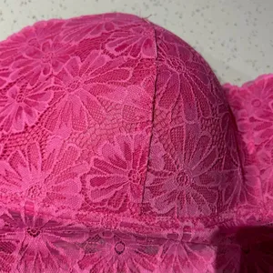 Jessica Simpson Pink Floral Strapless Bra size XL NWT thumbnail 3