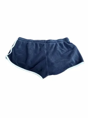 Disney Navy Terry Athletic Shorts with Light Gray Trim thumbnail 3