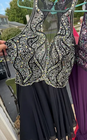 Splash Homecoming Dress Beaded thumbnail 1