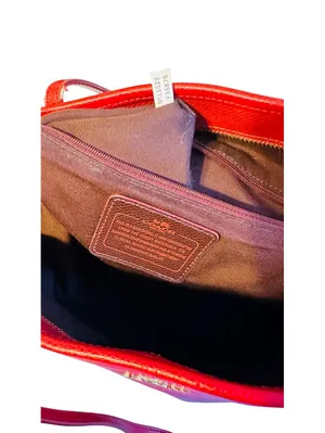 Coach Red City Zipper Tote thumbnail 5