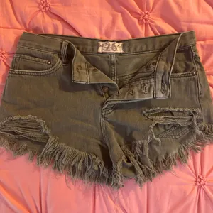 Free People Denim Shorts thumbnail 1