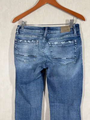 BKE Women’s Stella Slim Fit Low Rise Bootcut Jeans Stetch in Deming 28X33.5 thumbnail 5