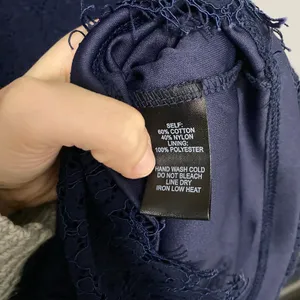 Lulus Remarkable Navy Blue Sheer Lace Short Sleeve Event Cocktail Mini Dress M thumbnail 5