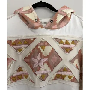 Free People Nordic "It's a Vibe" Hoodie Women's Size Small‎ thumbnail 3