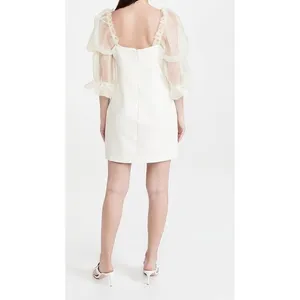 Amanda Uprichard White Tia Dress thumbnail 7