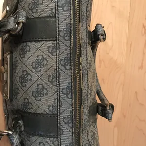 Guess Monogram handbag. One size, canvas thumbnail 4
