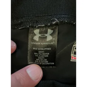 Under Armour Skort Womens Small Black HeatGear Fitted Athletic Running Tennis thumbnail 5