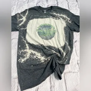 Acid washed graphic tee size medium Gray thumbnail 2