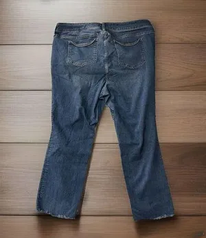 TORRID Bombshell Skinny Jeans Women Plus 18 Distressed Medium Wash Stretch Ankle thumbnail 2