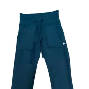 Bally Total Fitness Ultra High Rise Jogger Legging Teal Athleisure Size‎ Small thumbnail 2