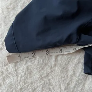 Lululemon Track That Short Navy Shorts size 6 5” thumbnail 4