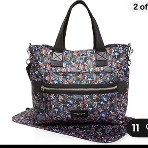 Marc‎ Jacobs new york Garden Paisley printed nylon diaper bag $320 thumbnail 2