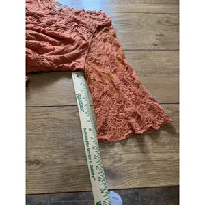 Indigo Thread Co Women Size 1X Crochet‎ Blouse/Dress Whimsy Fairy Boho Hippie thumbnail 7