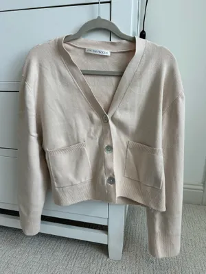 Live The Process Cardigan Tan thumbnail 1