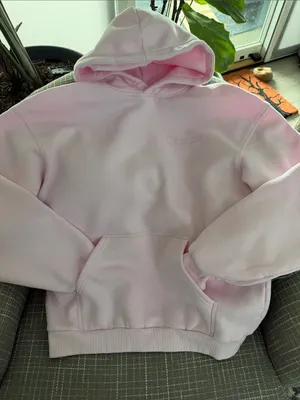 Pale Pink Hoodie Sweatshirt by Comfrt in size XL EUC thumbnail 1