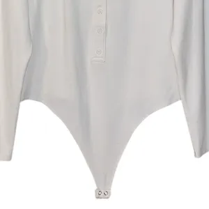 Banana Republic Scoop Back Thong Bodysuit-Light Cream Size XL thumbnail 4