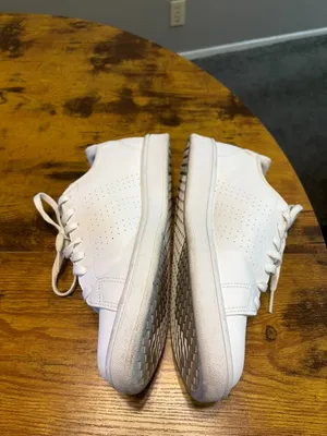 Adidas Women's White Casual Sneakers Size 8 | Tennis Style Shoes EUC thumbnail 7