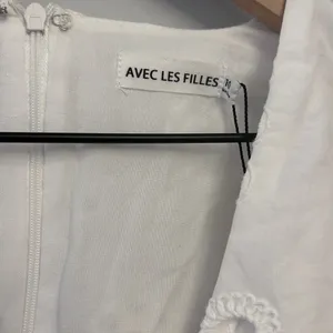 Avec Les Filles White Eyelet Jumpsuit size 10 New with tags thumbnail 9
