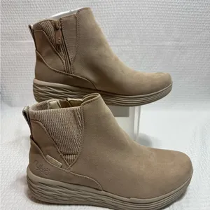 Ryka Noelle Beige Ankle Booties thumbnail 1