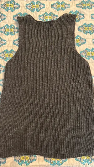 Brandy Melville elizabeth wool button vest thumbnail 2