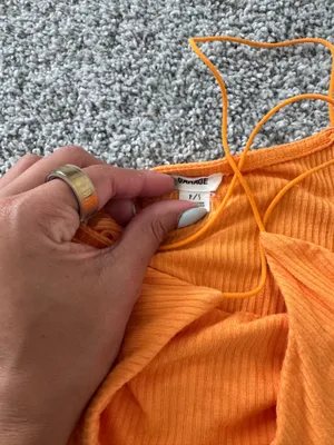 Garage orange body suit thumbnail 2