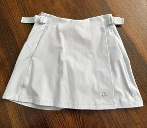 Lululemon Pale Blue Athletic Skort with Side Tabs thumbnail 1