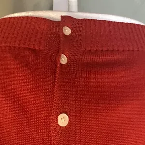 Brandy 🩷 Melville Maroon Cardigan thumbnail 3