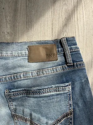 BKE Jake Straight Jeans Men’s Size 38x34 Distressed Denim thumbnail 12