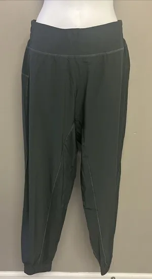 Halara Women’s Dark Green Pull-on high Waist Elastic Waistband Joggers- XL thumbnail 1