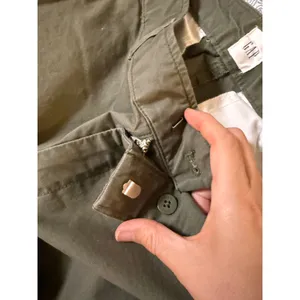 Gap Women Size‎ 10 Olive Green Straight Khaki Pants High Rise Zip Pockets Cotton thumbnail 9