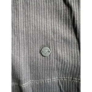 Gymshark Ribbed Crop Tank Top Gray Size Small Women's Activewear Sleeveless New thumbnail 3