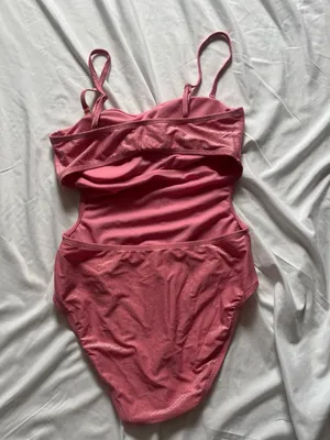 Sparkle Pink One-Piece Swimsuit thumbnail 2
