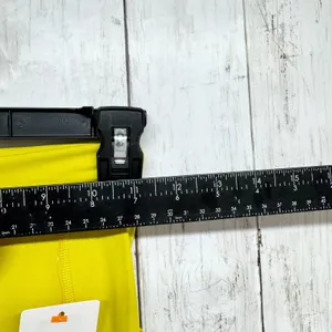 Offline by Aerie Pants Women Size Small Hi-Rise Yellow Joggers Athletic‎ Pockets thumbnail 4