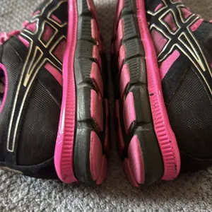 ASICS Gel Blur33 Black Pink Running Shoes‎ Women's Size 8.5 39.5 EU Trainers thumbnail 10