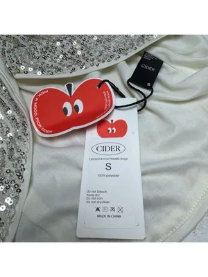 New Women's Cider Dress Size S Silver White Sequin Wrap Mini Party thumbnail 5