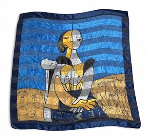 Picasso Scarf Blue thumbnail 1