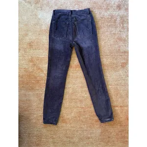 Free People Mulberry Cyndi High Rise Stretch Velvet Pants W28 thumbnail 6