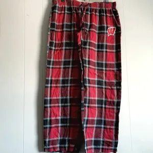 Bottom Drawer Sleepwear Ladies UW Badger Red Plaid PJ Lounge Pant Set L thumbnail 6