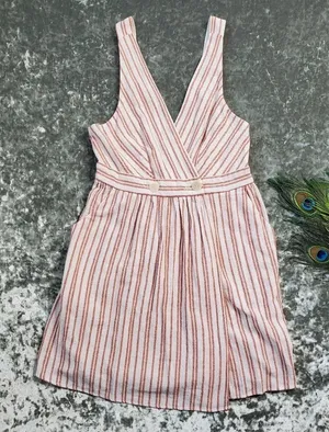 Zara Striped Wrap Dress TRF‎ Collection thumbnail 1