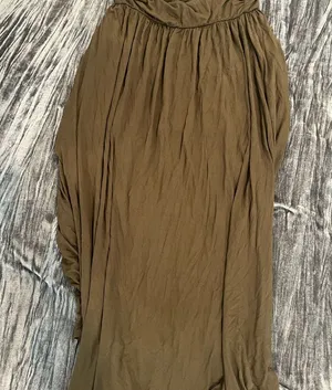 Elegant olive green Women's Skirt size XL thumbnail 1