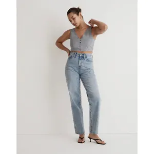 Madewell Softdrape Gwen Crop Vest Top Still Dawn Gray Fitted V Neck US 12 NWT thumbnail 2
