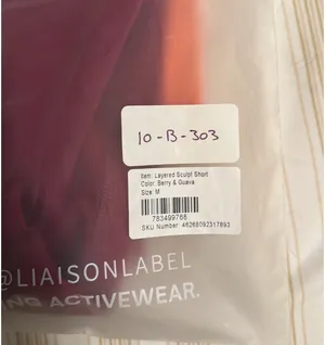 Liaison The Label Berry & Guava Workout Set | Size Medium Purple thumbnail 2