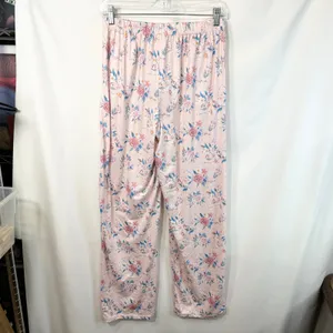 Catherine Malandrino Small Pajama Set Pink‎ Floral Short Sleeve Pants Soft 1698 thumbnail 13