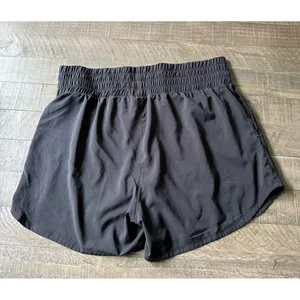 Crane Women's Black high-waisted‎ running shorts Size XL thumbnail 6