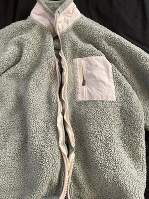 PacSun Mint Green Fluffy Jacket thumbnail 3