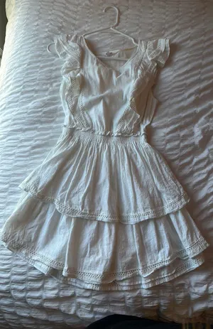 Steve Madden White summer dress thumbnail 5