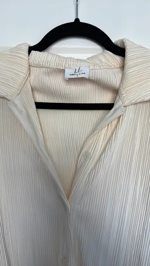 Bobbles and Lace Wrap Dress White thumbnail 4
