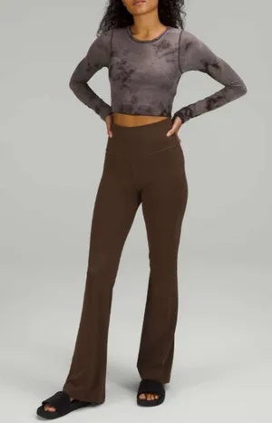 Lululemon Groove Super-High-Rise Flared Pant *Nulu Java thumbnail 4