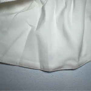 Dress the Population Mira‎ White Spaghetti-Strap Ruffle-Hem Mini Dress NWT thumbnail 8