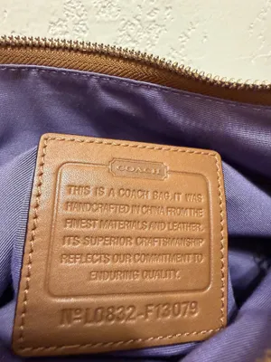 Coach Bag Crossbody Leather thumbnail 6